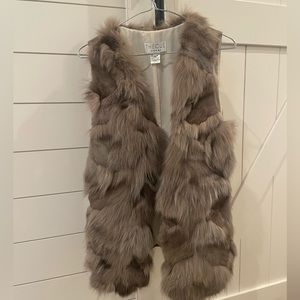 The Cue Fox Fur Vest
